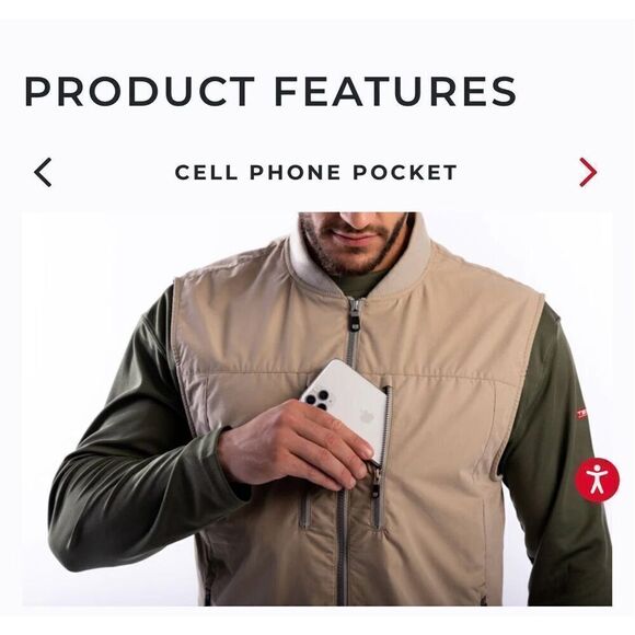 Scottevest Men’s Navy 101 Vest Lightweight  Layers Accessible Pockets - Picture 13 of 15